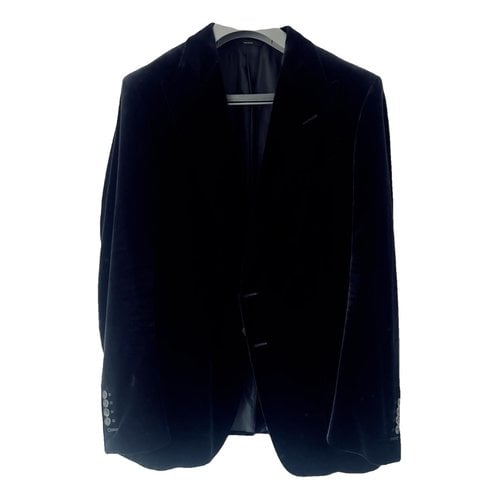 Pre-owned Tom Ford Velvet Jacket In Black