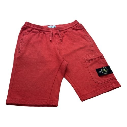 Pre-owned Stone Island Short In Red