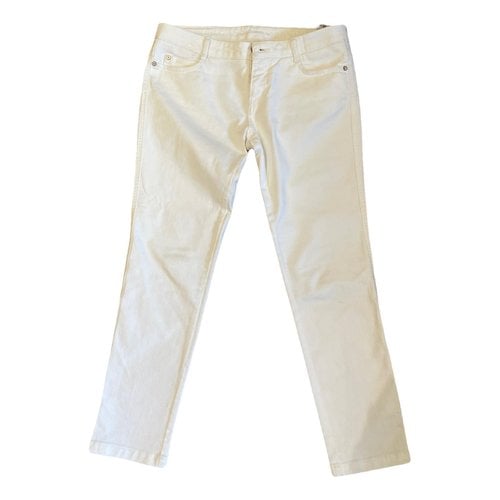 Pre-owned Ermanno Scervino Short Pants In White