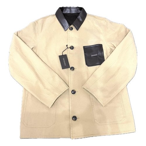 Pre-owned Trussardi Jacket In Beige