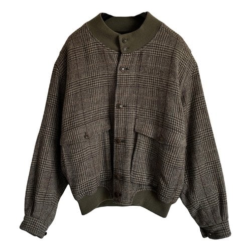 Pre-owned Burberry Wool Jacket In Brown