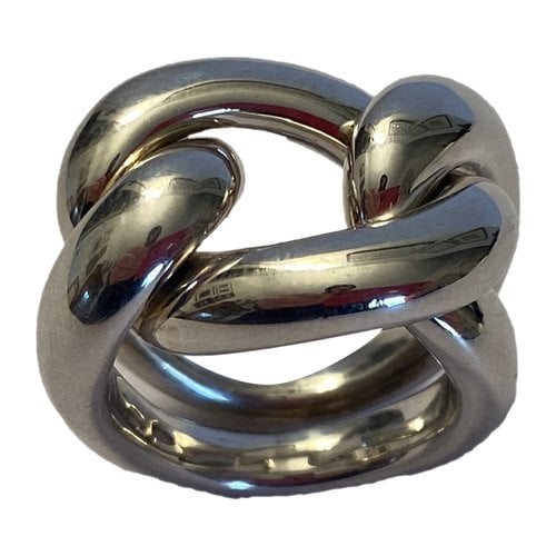 Pre-owned Pomellato 67 Silver Ring