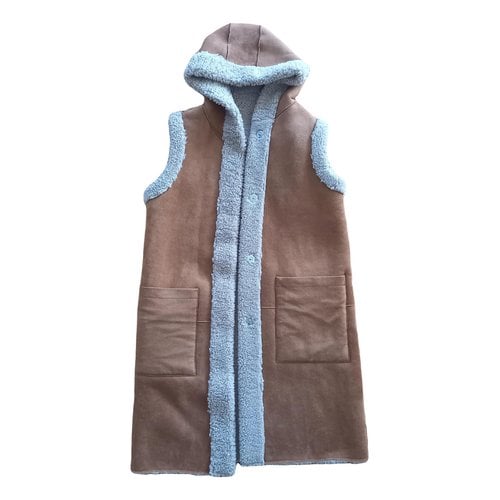 Pre-owned Indi And Cold Coat In Brown
