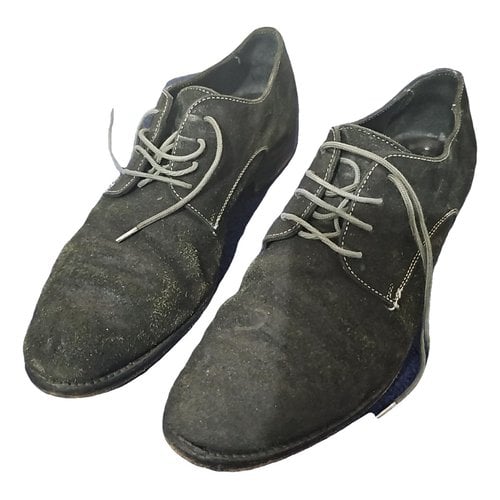 Pre-owned A1923 Lace Ups In Black