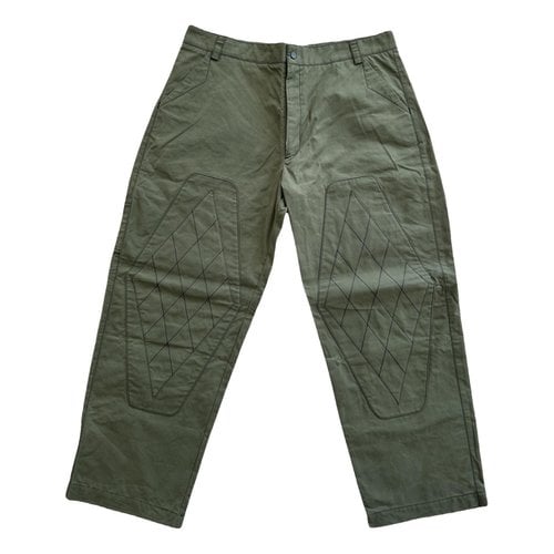 Pre-owned Paria Farzaneh Trousers In Green