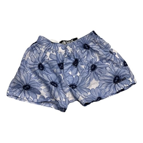 Pre-owned Jacquemus Mini Short In Blue
