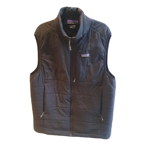 Pre-owned Patagonia Vest In Black