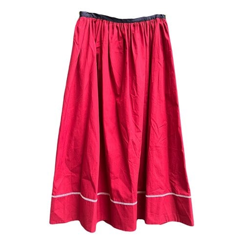 Pre-owned Marni Mid-length Skirt In Red