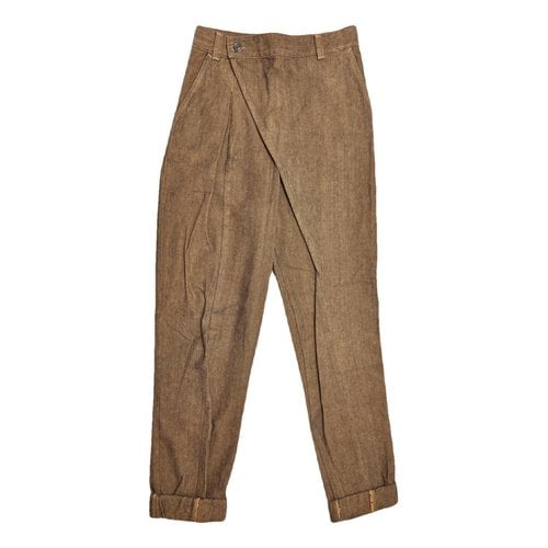 Pre-owned See By Chloé Trousers In Brown