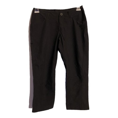 Pre-owned Arc'teryx Trousers In Black