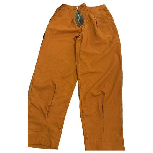 Pre-owned Farm Rio Linen Carot Pants In Other