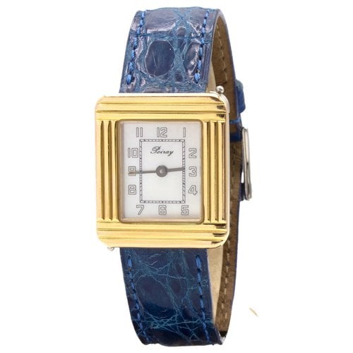 Pre-owned Poiray Ma Première Watch In Gold