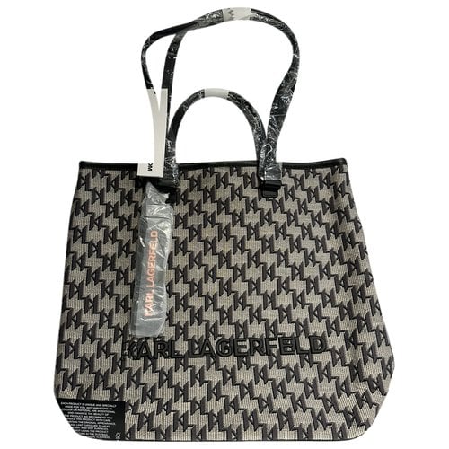 Pre-owned Karl Lagerfeld Tote In Multicolour