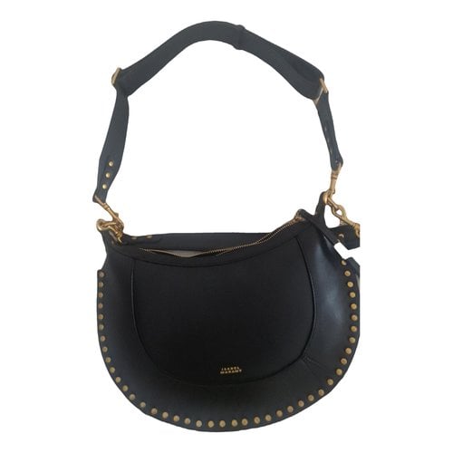 Pre-owned Isabel Marant Leather Handbag In Black