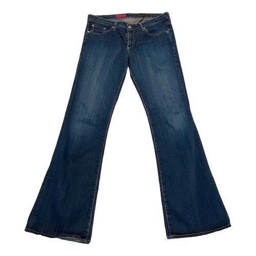 Pre-owned Adriano Goldschmied Jeans In Blue