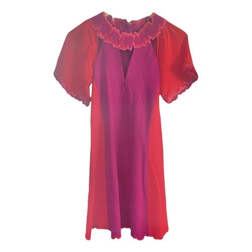 Pre-owned La Perla Silk Dress In Pink