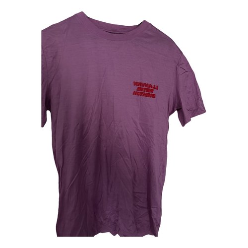 Pre-owned Lanvin T-shirt In Purple