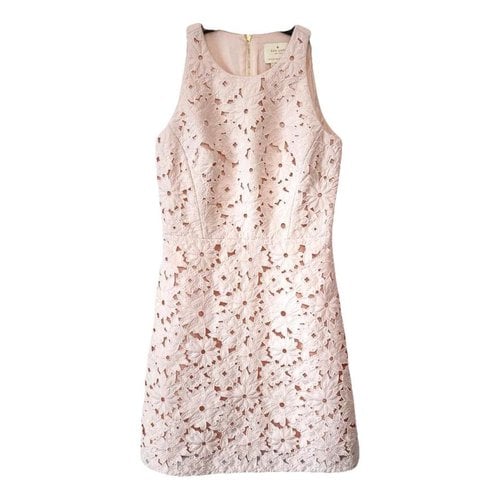 Pre-owned Kate Spade Mini Dress In Pink