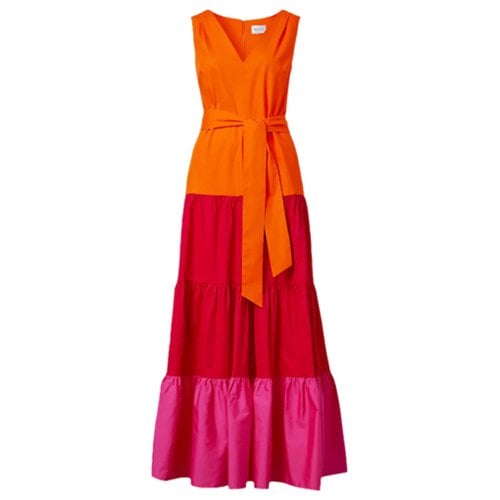 Pre-owned Milly Maxi Dress In Multicolour