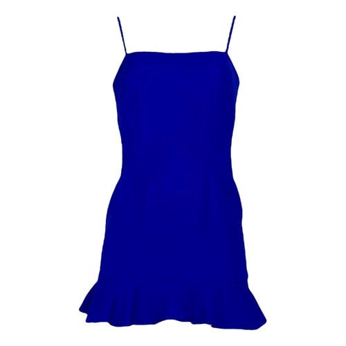 Pre-owned Lovers & Friends Mini Dress In Blue