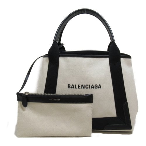Pre-owned Balenciaga Leather Tote In Black