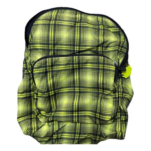 Pre-owned Coach Backpack In Yellow