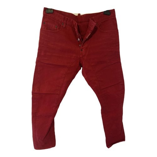 Pre-owned Dsquared2 Jeans In Red