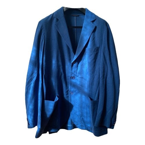 Pre-owned Loro Piana Vest In Blue