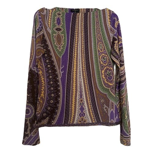 Pre-owned Etro Blouse In Multicolour