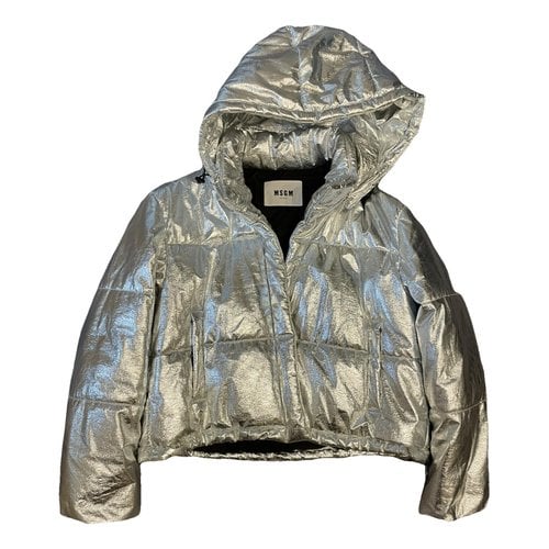 Pre-owned Msgm Jacket In Metallic