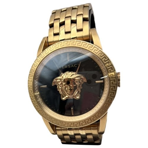 Pre-owned Versace Watch In Pink