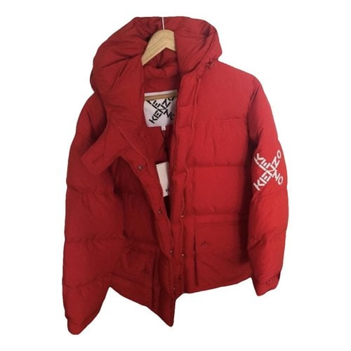 Pre-owned Kenzo Puffer In Red