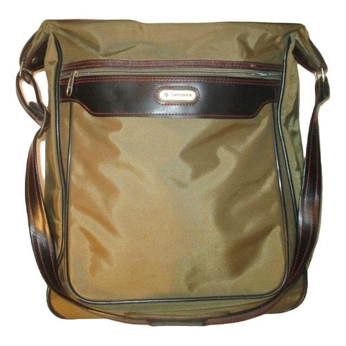 Pre-owned Samsonite Travel Bag In Green