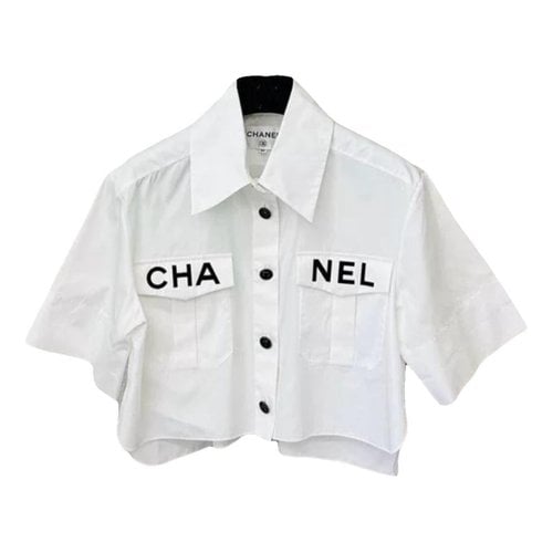 Pre-owned Chanel Shirt In White