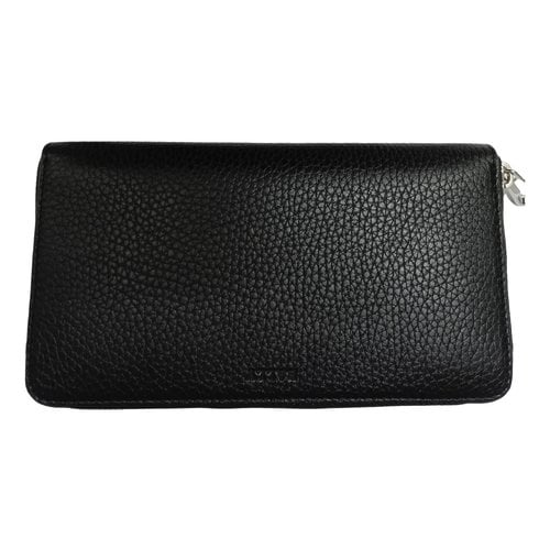 Pre-owned Bally Leather Wallet In Black