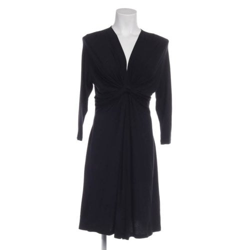 Pre-owned Allude Dress In Black
