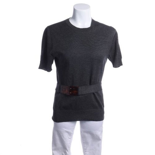 Pre-owned Fendi Wool Shirt In Grey