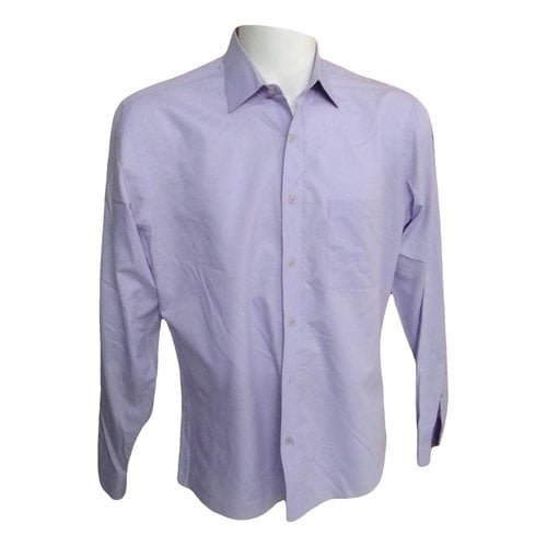 Pre-owned Pierre Cardin Shirt In Purple
