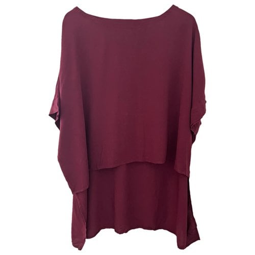Pre-owned Rodebjer Blouse In Burgundy