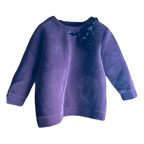 Pre-owned Max & Co Sweatshirt In Purple