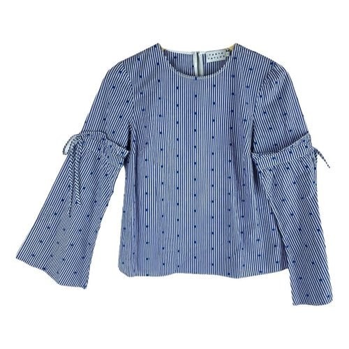 Pre-owned Tanya Taylor Blouse In Blue