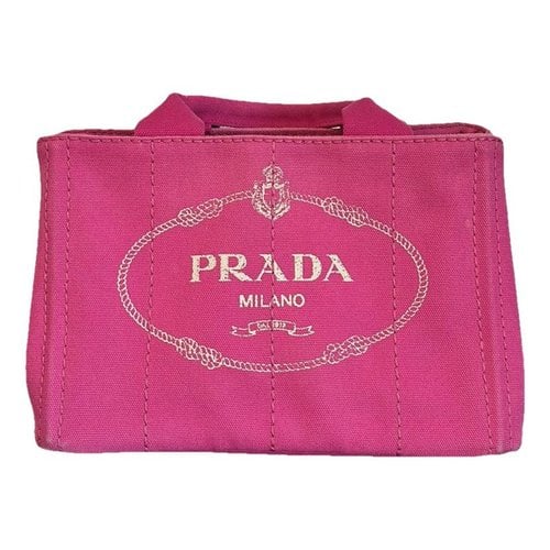 Pre-owned Prada Tote In Pink