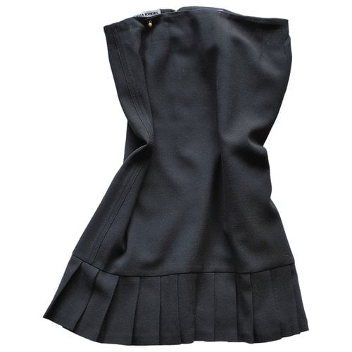 Pre-owned Sonia Rykiel Wool Skirt Suit In Black