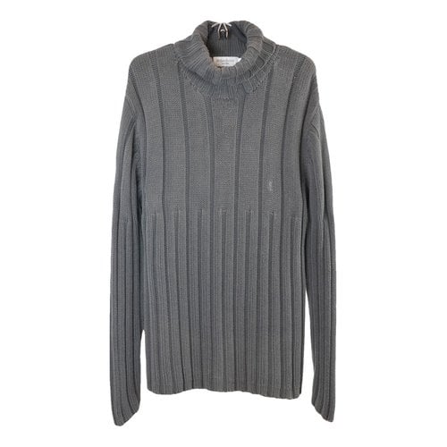 Pre-owned Saint Laurent Knitwear & Sweatshirt In Grey
