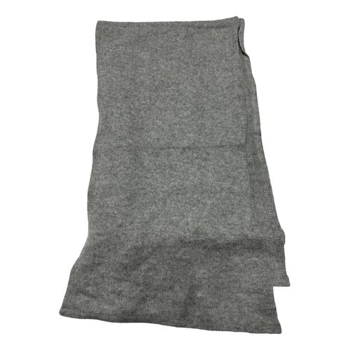 Pre-owned Luisa Spagnoli Cashmere Stole In Grey