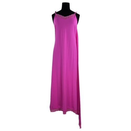 Pre-owned Vetements Mid-length Dress In Pink