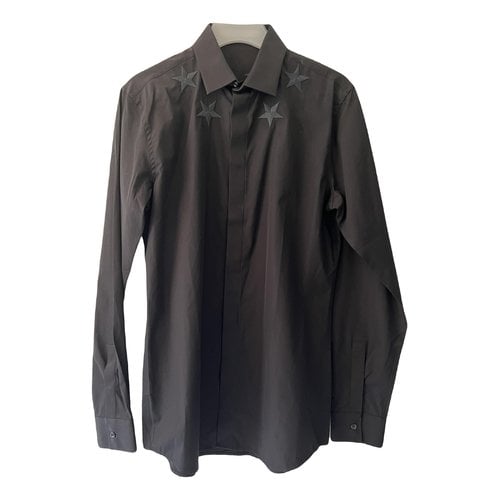 Pre-owned Givenchy Shirt In Black