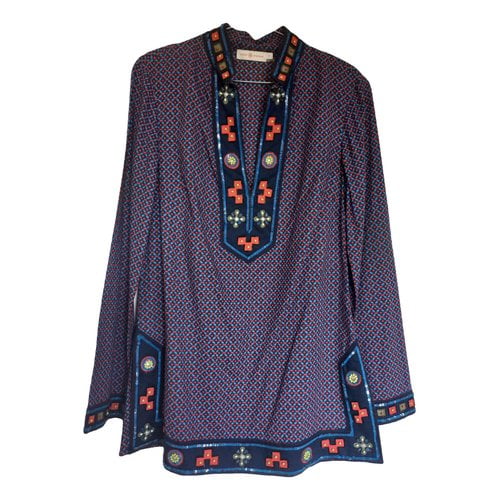 Pre-owned Tory Burch Tunic In Navy