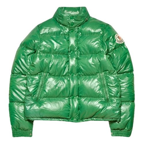 Pre-owned Moncler Classic Vest In Green