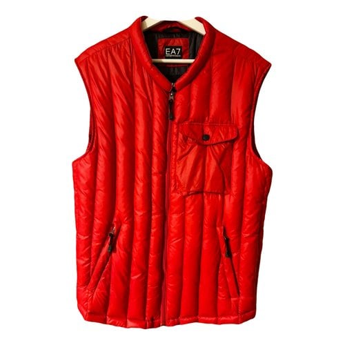 Pre-owned Emporio Armani Jacket In Red